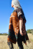 1970s Vintage Soft Felted Wool Mexican Poncho