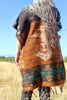 1970s Vintage Soft Felted Wool Mexican Poncho