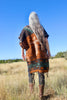 1970s Vintage Soft Felted Wool Mexican Poncho