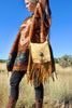 Vintage Handmade Deerskin Bag