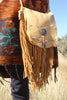 Vintage Handmade Deerskin Bag