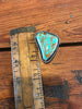 Giant Old Pawn Royston Turquoise Statement Ring Size 8