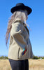 Mid - Century Ganscraft / Chimayo Hand Woven Wool Jacket Oretgas
