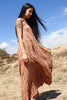 "Mojave Maiden" Vintage Indian Gauze Dress circa  ~ 1970s