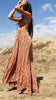 "Mojave Maiden" Vintage Indian Gauze Dress circa  ~ 1970s