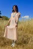 1920s Cotton Eyelet Dress with Crochet trim Size Large