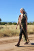 Outstanding Vintage Mexican Saltillo Serape Duster Coat