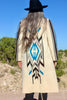 Long Exquisite Chimayo Ortega Handwoven Chimayo Coat EXCELLENT Condition