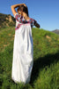 Luscious and Lovely Vintage Oaxacan Maxi Dress