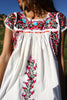 Luscious and Lovely Vintage Oaxacan Maxi Dress