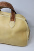 Honeywood Original Antique Mexican Saltillo and Deerskin Overnighter bag one of a kind