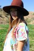 Vintage Oaxacan Beauty Hand Embroidered Mini Dress 1970s