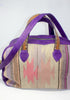Honeywood Vintage One of A Kind Purple Deerskin Overnighter
