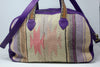 Honeywood Vintage One of A Kind Purple Deerskin Overnighter