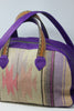 Honeywood Vintage One of A Kind Purple Deerskin Overnighter