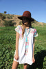 Vintage Oaxacan Beauty Hand Embroidered Mini Dress 1970s