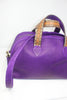 Honeywood Vintage One of A Kind Purple Deerskin Overnighter