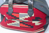 Antique Handwoven Chimayo Honeywood Overnighter Bag