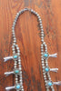 Large Old Pawn Sterling Navajo Squash Blossom