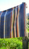 Vintage Mexican Saltillo Mid Century Indigo Beauty