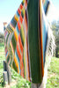 Saltillo Blanket Mid Century Handwoven Beauty