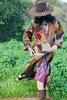 A Honeywood Original Early Century Silk Crazy Quilt Coat Duster
