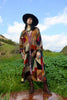 A Honeywood Original Early Century Silk Crazy Quilt Coat Duster