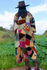 A Honeywood Original Early Century Silk Crazy Quilt Coat Duster