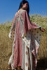 The Ultimate 1970s Goddess Dress Cotton Block Print Caftan