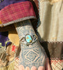 Abel Toledo Navajo Royston Turquoise Sterling Cuff.