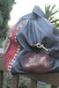 honeywood original "gypsy overnighter" one of a kind carpet bag