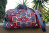 honeywood original "gypsy overnighter" one of a kind carpet bag