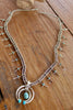 Armand American Horse Lakota Squash Blossom Set X-tra Long Nickel Silver