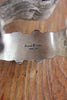 Sterling and Spiny Oyster Navajo Cuff Signed "Bonnie Willie"