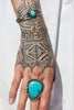 X-Large Old Pawn Sleeping Beauty Turquoise Ring