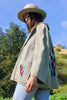 Mid - Century Ganscraft / Chimayo Hand Woven Wool Jacket Oretgas