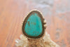 X-Large Old Pawn Sleeping Beauty Turquoise Ring