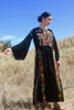 "Nomadic Priestess" RARE Antique Velvet Bedouin Maxi Dress