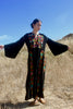 "Nomadic Priestess" RARE Antique Velvet Bedouin Maxi Dress