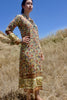 1970s Deadstock Indian Block Print Dress