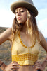 "Mountain Mama" 1970s Handmade Deerskin Halter Top