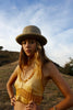 "Mountain Mama" 1970s Handmade Deerskin Halter Top