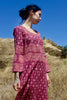 "The Sita" 1970s Vintage Indian Cotton Hand Block Printed Maxi Dress