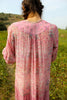 Stunning Vintage Adini Gauzy Indian Cotton Dress Circa 1970s