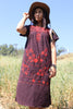 Overdyed Vintage Hand Embroidered Mexican Dress