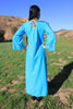 "Cosmic Folk"  RARE 1970s Hand Embroidered Egyptian Maxi Dress
