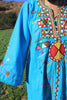 "Cosmic Folk"  RARE 1970s Hand Embroidered Egyptian Maxi Dress