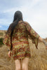 1970s Handwoven Indian Block Print Tunic Size Medium
