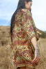1970s Handwoven Indian Block Print Tunic Size Medium