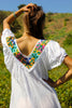 "Summer Ready" Vintage Gauzy Oaxacan Dress